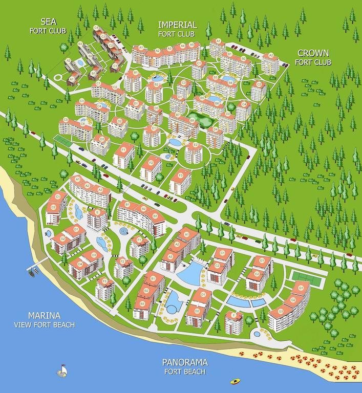 Sea Fort Club Complex Sveti Vlas Eksteriør billede